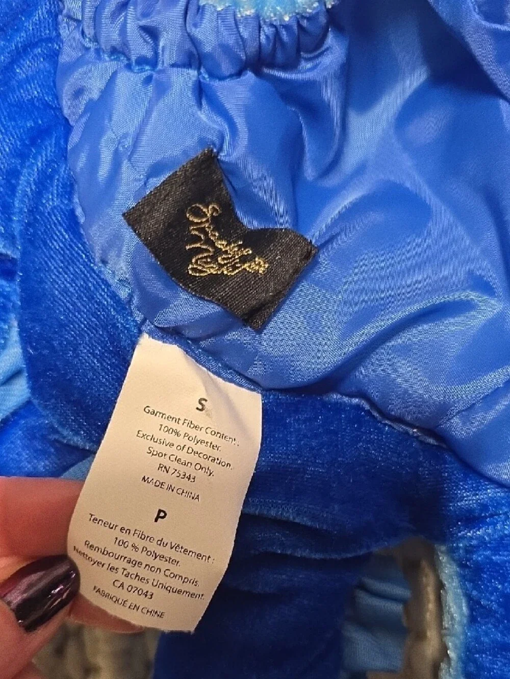 Plush Blue Octopus Costume